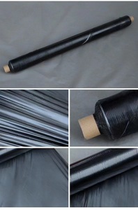 Film de paillage agricole réfléchissant noir/argent 100% PE vierge, barrière anti-mauvaises herbes, couverture de sol, service de découpe - Product Image 4