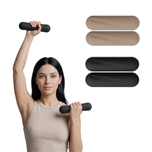 EIGFOH Spain Stock High Quality Silicone Coated Cast Iron Dumbbell Set Center Gravity Balance for Home Gym Strength Training - Product Image 1