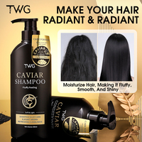 TWG RTS Offre Spéciale Caviar Shampooing et après-shampooing Traitement des cheveux Réparation des dommages des cheveux Conditionneur Caviar Shampooing antipelliculaire