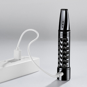 Briquet de recharge créatif intégré <span class=keywords><strong>avec</strong></span> <span class=keywords><strong>filtre</strong></span> coupe-vent - Allume-cigare de voiture high-tech qui ne laisse pas de cendres - Product Image 3