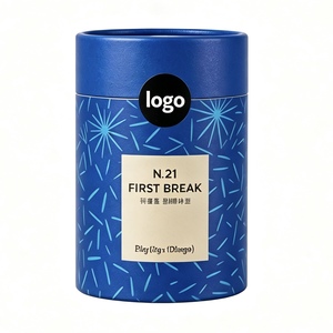 Biodegradable Eco-Friendly Food-Grade Cylinder Paper Tube with Lid, Sealed Can <b>Packaging</b> for Tea & Coffee Beans - Product Image 5