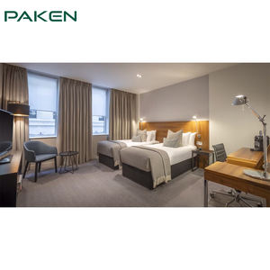 حلول أثاث فندقي متكاملة من الألف إلى الياء لمشاريع الفنادق، طقم أثاث غرف نوم لفندق 5 نجوم مع تصميم ثلاثي الأبعاد CAD - Product Image 4