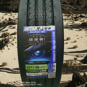 Nouveau pneu radial tubeless toutes saisons pour camion 295/60R22.5 pour camions lourds et semi-remorques - Product Image 6