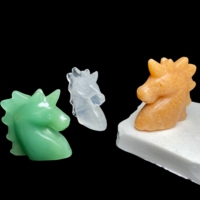 Vente en gros de sculptures de licorne en cristal naturel, pierre précieuse de quartz rose pour la guérison, artisanat de licorne en cristal pour la décoration et les cadeaux