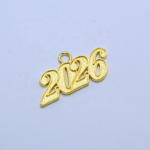 2026 2025 Año Nuevo colgante graduación borla encanto venta al por mayor año encantos para borla Diy fabricación de joyas - Product Image 5