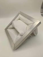 Sac filtrant non tissé à cadre en aluminium, sac filtrant pour boîte à air, filtration haute performance, filtration 8 couches