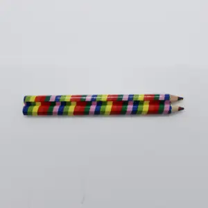 Matita da <span class=keywords><strong>Disegno</strong></span> Multicolore 4-in-1 in Legno <span class=keywords><strong>di</strong></span> Tiglio, Forma Triangolare, Diametro Mina 4.0mm/5.0mm - DRATEC - Product Image 1