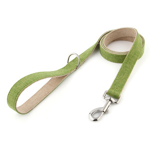 Correa de perro de cuerda cómoda para perros de todos los tamaños Cáñamo de algodón suave Sin tirar Diseño amigable con las manos Suministros para mascotas para caminar al aire libre - Product Image 6
