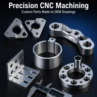 Composants de fraisage et de tournage CNC, pièces en aluminium personnalisées, services de usinage mécanique, équipement d'usinage de profilés en aluminium anodisé