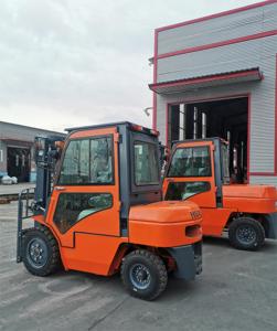 공장 직매 디젤 지게차 트럭 1 1.5 2 3 톤 4x4 강력한 EPA Eur5 엔진 미니 농장 새로운 지게차 - Product Image 4