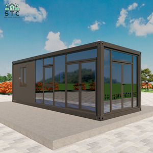 Case contenitore modulari personalizzabili con facciate continue in vetro facile installazione, staccabile, disponibile in dimensioni 20FT & 40FT - Product Image 2