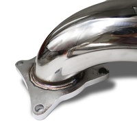 Kit de tube d'échappement universel avec silencieux Turbo, en acier inoxydable, pour Audi A3(2006 — 2011)/TT Seat Altea/Leon/Toledo
