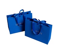 Sac en papier de luxe avec Logo personnalisé, emballage de vêtements de Boutique au détail, sac à provisions, sac cadeau avec Logo