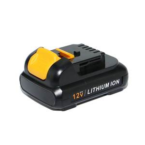 高容量<span class=keywords><strong>12V</strong></span>リチオンバッテリーパック1.5Ah ~ 3.0Ah DW-DCB120 <span class=keywords><strong>12V</strong></span>交換用デワルト機器用バッテリーに対応 - Product Image 2