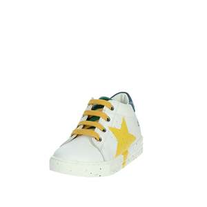 Zapatillas Deportivas para Niños Falcotto, Diseño de Estrella Blanca y Amarilla, Talla 497 2N64, Zapatos de Lona a la Moda - Product Image 6