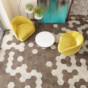 <strong>Hexagonal</strong> Terracotta Glazed <strong>Floor</strong> <strong>Tiles</strong> 22.4cm*26.48cm*2.5mm Matte Finish From TAB <strong>Floor</strong> for Interior Use PVC <strong>Tiles</strong> - Product Image 6