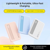 Batterie externe à charge rapide 20000 mAh, ultra-capacité, ultra-fine et compacte, chargeur portable pour la vente en gros en usine