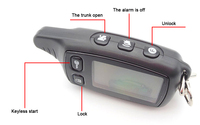 Système d'alarme de voiture bidirectionnel TW9010, télécommande intelligente LCD, démarrage à distance du moteur, dispositifs antivol pour toutes les voitures