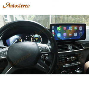 Tableau de bord numérique virtuel pour Mercedes Benz <span class=keywords><strong>C</strong></span> W204 2007-2014, mise à niveau de la voiture, refit du tableau de bord, lecteur, écran de compteur de vitesse - Product Image 4