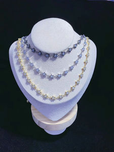 DIY, breloques en laiton plaqué or 18 carats, étoiles en zircon, fabrication de bijoux, chaînes - Product Image 6