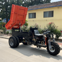 Grote Belasting Hydraulische Palmolie Fruit Dumper Elektrische Mini Track Dumper