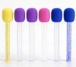 Caja de Dulces con Forma de Micrófono, Reciclable, Colorida, con Asa de Espuma PET, para Fiestas de Cumpleaños con Temática <span class=keywords><strong>Musical</strong></span> - Product Image 4