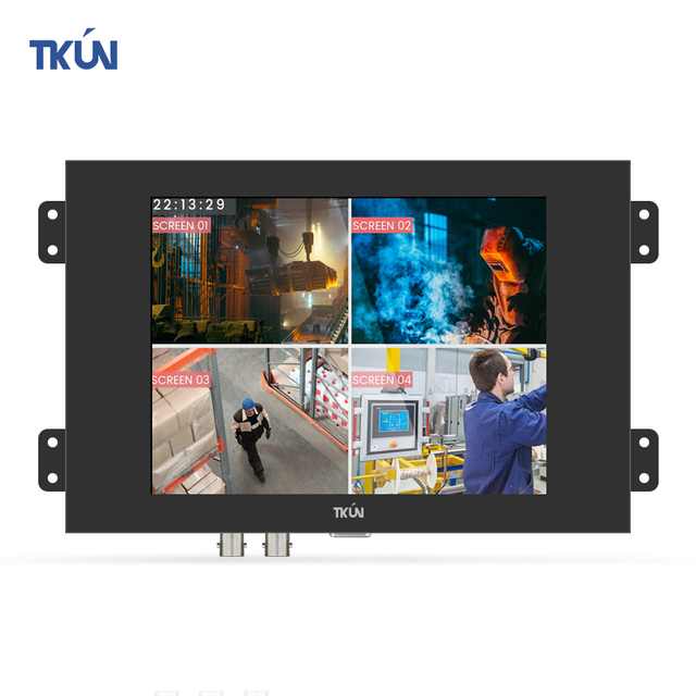 6.4 Inch Industrial LCD Monitor HD/BNC/VGA Security Video Display Small Lcd Video Display for Car Production Workshop