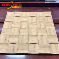 Paneles Acústicos Absorbentes de Sonido de Alta Calidad de 600*2400 mm, Coeficiente de Reducción de Ruido del 90%, Ignífugos, Diseño Gráfico Moderno