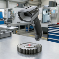 Escáner de Códigos de Barras Industrial DPM IP54 de Alta Resolución 1080*1280 Píxeles, Lector de Códigos Metálicos USB, Escaneo de Códigos 1D/2D/QR