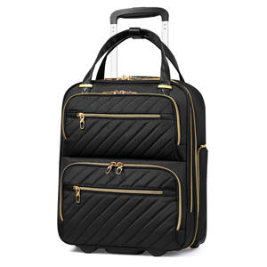 Nouvelle valise de voyage à roulettes transfrontalière 2026 pour <span class=keywords><strong>femme</strong></span>, bagage cabine avec compartiment pour <span class=keywords><strong>ordinateur</strong></span> portable 15,6 pouces - Product Image 2