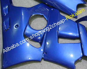อกไก่สำหรับ Honda CBR400RR <span class=keywords><strong>NC29</strong></span> 1990-1998 <span class=keywords><strong>CBR</strong></span> <span class=keywords><strong>400</strong></span> <span class=keywords><strong>RR</strong></span> CBR400 400RR 90 ~ 98 NC 29ชิ้นส่วนรถจักรยานยนต์ ABS สีฟ้า - Product Image 2