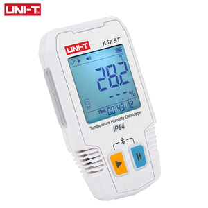 UNI-T 온습도 데이터로거 A57 BT 디지털 식품 냉장 체인 운송 온도계 습도계 - Product Image 3