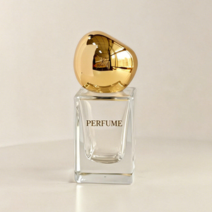 Flacons de <span class=keywords><strong>parfum</strong></span> classiques en verre, 30 ml, mini flacon carré de 50 ml avec bouchon beret, style luxueux, fond épais, en stock - Product Image 2