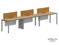 Tables de travail en bois commerciales de bureau simple de conception moderne pour l'école de stations de travail de bureau à domicile prix d'usine