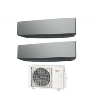 Climatiseur Fujitsu Dual Split Inverter KE SILVER series 7 + 12 avec AOYG18KBTA2 R-32 WI-Fi Optional 7000 + 12000 Silver Color - Product Image 5