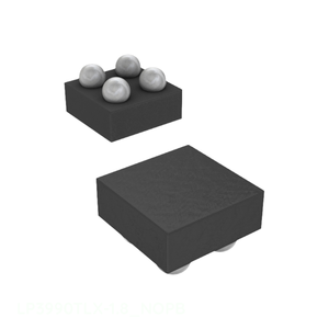 ชิ้นส่วนวงจรอิเล็กทรอนิกส์4 WFBGA DSBGA LP3990TLX-1.8จัดการพลังงาน NOPB (PMIC) ดั้งเดิม - Product Image 1