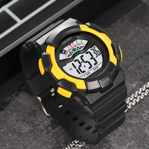<span class=keywords><strong>Montre</strong></span> numérique <span class=keywords><strong>pour</strong></span> enfants Skmei 2153 Sport, lumineuse, LED, bracelet TPU personnalisé, étanche, <span class=keywords><strong>pour</strong></span> garçons, filles, adolescents - Product Image 4