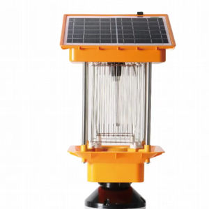 Lámpara de energía solar para matar <span class=keywords><strong>insectos</strong></span>, lámpara de control para atrapar <span class=keywords><strong>insectos</strong></span> con vibración de frecuencia impermeable para exteriores - Product Image 1