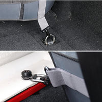 Filet universel de protection de barrière de chien d'accessoire intérieur de voiture en nylon pour le coffre arrière de véhicule filet isolé pour animaux de compagnie sécurité d'abord