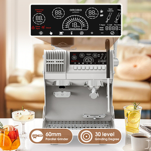 Cafetera Profesional Comercial para Espresso Recién Molido con Espumador de Leche - Product Image 2