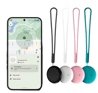 Traceur GPS intelligent longue portée mini anti-perte pour portefeuille, clés, bagages, valises, animaux de compagnie (chien) et AirTag
