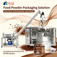 Machine d'emballage automatique de poudre pour le café, le lait, le thé, les épices, la farine, le remplissage et l'emballage de sachets de poudre