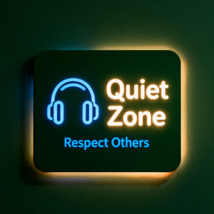 <span class=keywords><strong>ป้าย</strong></span>ไฟ LED เตือนการสวมหน้ากากแบบส่วนตัวพร้อมไอคอนที่ชัดเจนและแสงสีฟ้าอ่อนสำหรับสำนักงานและห้างสรรพสินค้า - Product Image 2