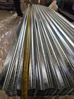 Tôles d'acier galvanisé en zinc de 0,50 mm, 1,0 mm, 1,2 mm, 1,5 mm, 2,0 mm d'épaisseur pour toiture, directement du fabricant