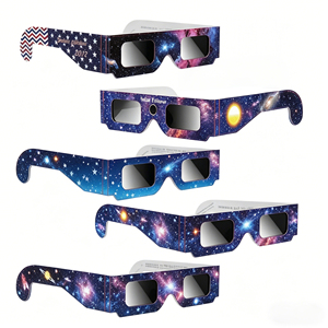 Lunettes promotionnelles personnalisées avec logo pour éclipse solaire, légères, portables et pliables, protection oculaire pour musée scientifique - Product Image 5
