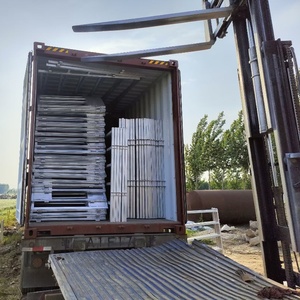 Tubo di metallo cavallo recinzione rotonda tubo ovale quadrato in metallo recinzione in acciaio zincato recinzione per bestiame - Product Image 6