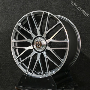 20 21 <span class=keywords><strong>Jantes</strong></span> en alliage forgé à disque profond de 22 pouces 5x112 5x130 Couvertures flottantes à conception multi-rayons pour jante de roue en forme de flux ET36 PCD - Product Image 4