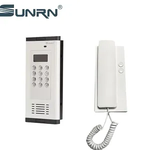 Oem Gebouw Intercom Systeem 2-Draad Audio Deurbel Twee Weg Intercom