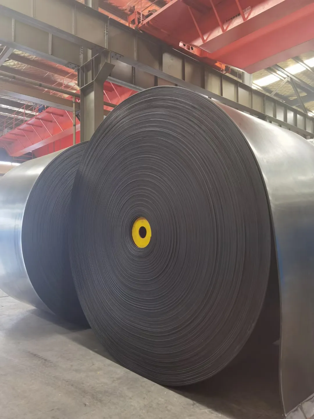nn100 canvas belt nylon core no elongation oil resistant endless rubber conveyor belt
