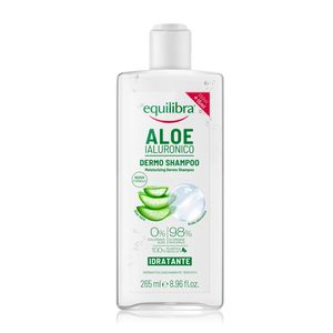 EQUILIBRA 265 ml Shampooing Dermo Hydratant Réparateur à l'Aloe et à l'Acide Hyaluronique pour Soins Capillaires - Product Image 1